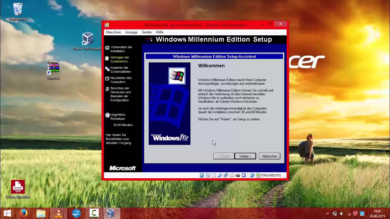 windows virtualbox silent uninstall